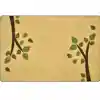 KIDSoft™ Branching Out Rug, Tan, Rectangle 4' x 6'