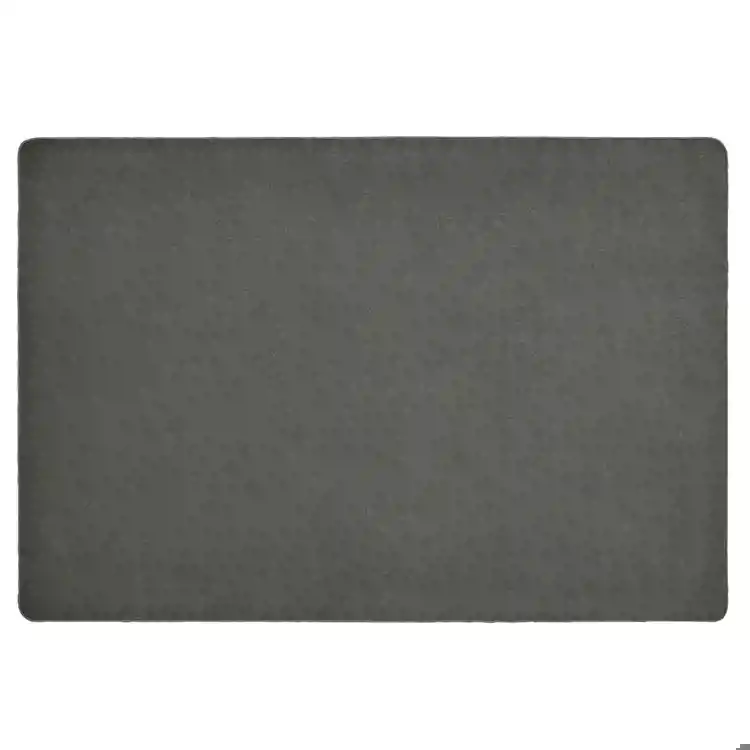 Mt. Shasta Solid Rug, Wolf Grey, Rectangle 4' x 6'