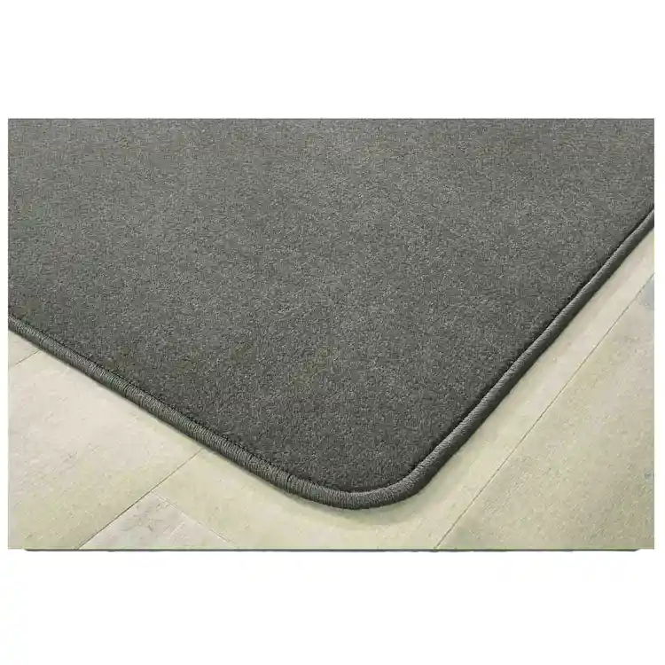 Mt. Shasta Solid Rug, Wolf Grey, Rectangle 4' x 6'