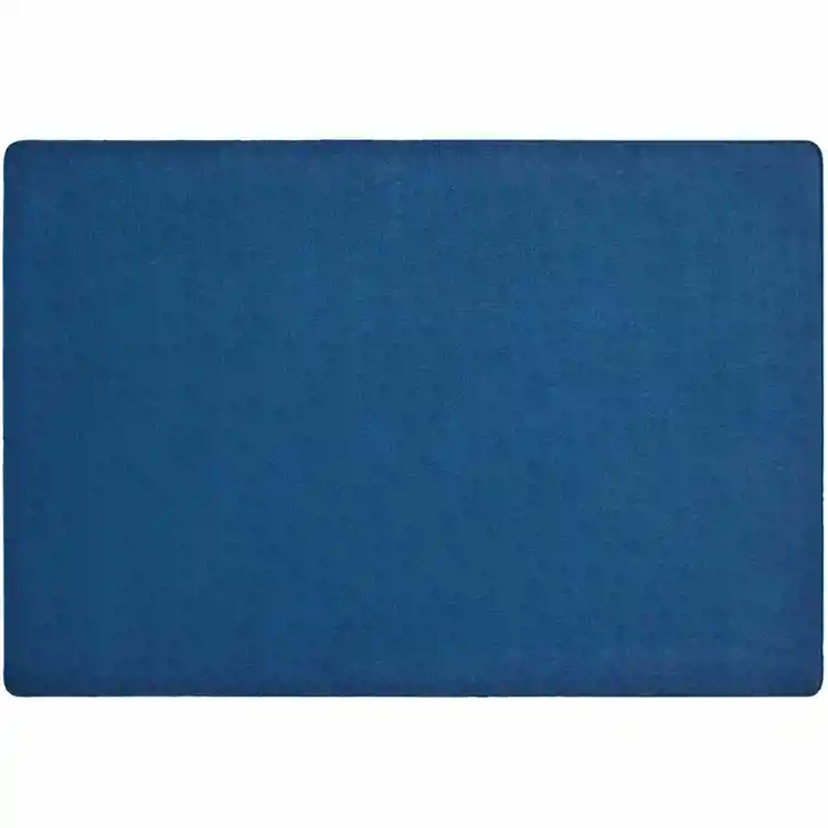 Mt. Shasta Solid Rug, Ocean Blue, Rectangle 6' x 9'