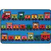 KID$ Value Classroom Rugs™, Alphabet Train, Rectangle 3' x 4'6"