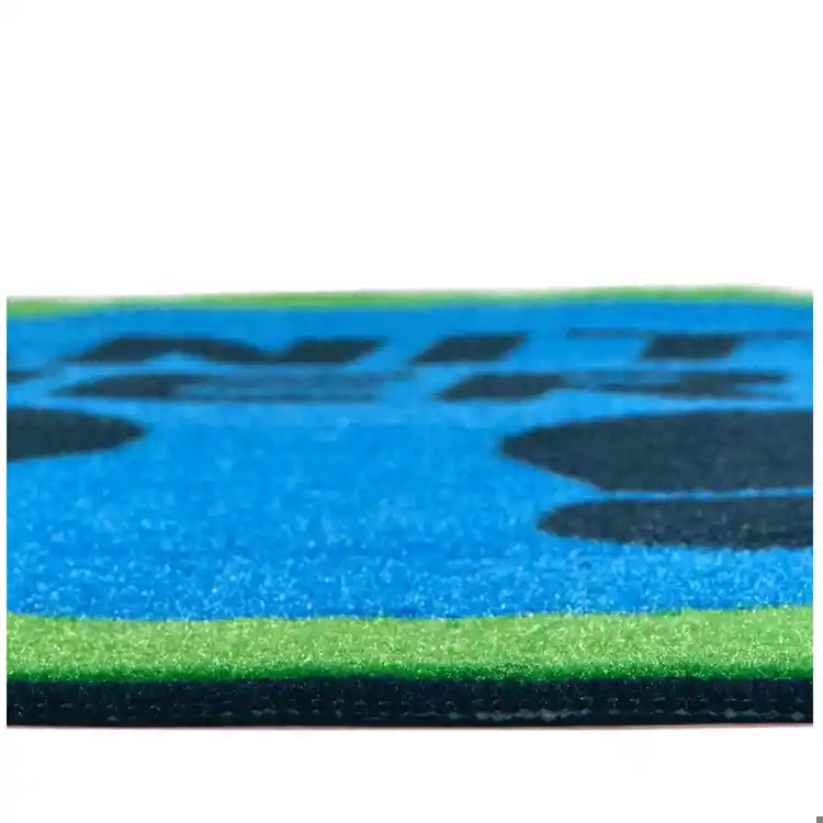 Healthy Habits Collection Sanitize Here Dot Mat, Rectangle 3' x 4' 6"