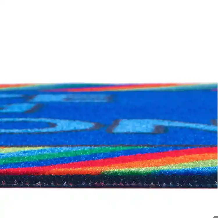 Healthy Habits Collection™ Wipe & Dry Mat, Rainbow Striped