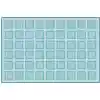 KID$ Value Classroom Rugs™, Squared, Rectangle 3' x 4' 6" Blue