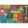 KID$ Value Classroom Rugs™, Jungle Fever, Rectangle 4' x 6'