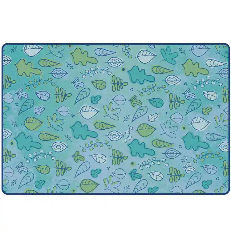 KIDSoft™ Falling Leaves Rug, Rectangle 6'x9'