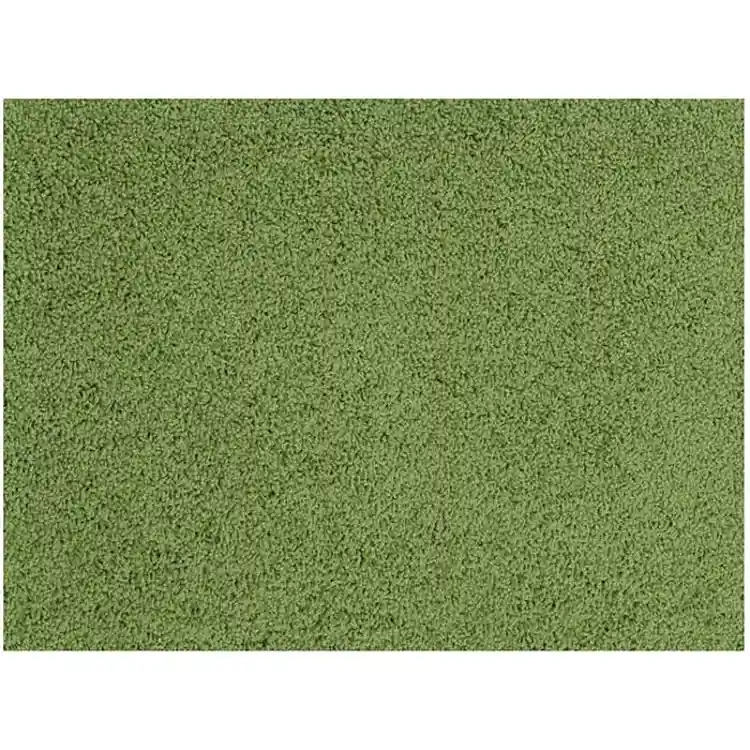 Kidply® Soft Solids Classroom Carpet Collection, Grass Green, Rectangle 4' x 6'