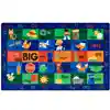 Rhyme Time Classroom Rug, Rectangle 7'6" x 12'