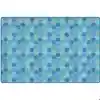 Pixel Perfect™ Honeycomb Pattern Rug, Rectangle 6' x 9'