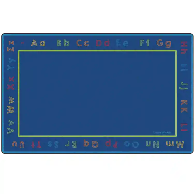 Chalk & Play Literacy Rug, Rectangle 6' x 9'