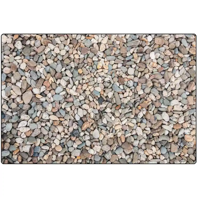 Pixel Perfect™ Pebbles Nature Inspired Rug, Rectangle 6' x 9'