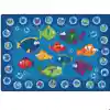 Fishing for Literacy Classroom Rug, Rectangle 3'10" x 5'5"