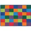 KIDSoft™ Block Seating Rug, Rectangle 6' x 9'