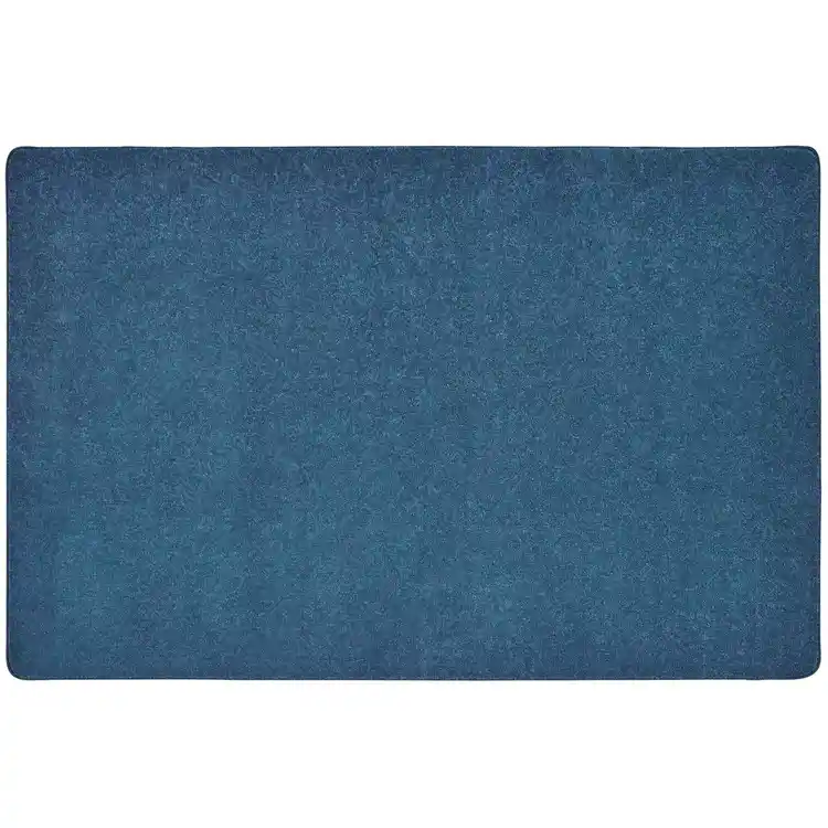 KIDplush™ Solids Rug, Pacific Blue, Rectangle 6' x 9'