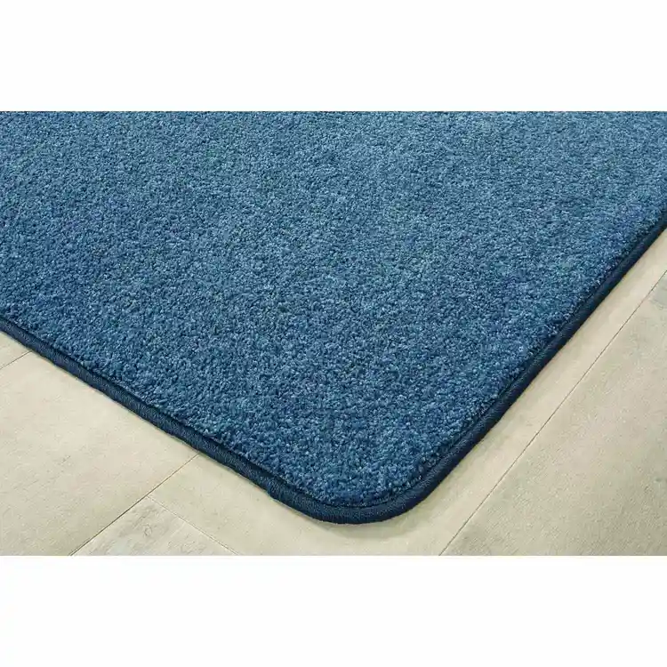 KIDplush™ Solids Rug, Pacific Blue, Rectangle 6' x 9'