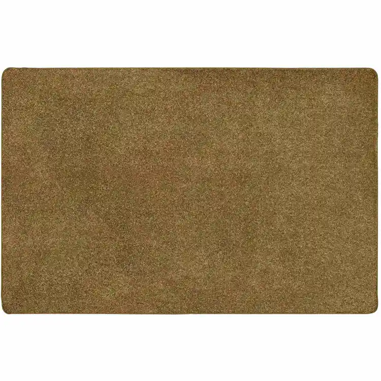 KIDplush™ Solids Rug, Sunset Sand, Rectangle 6' x 9'