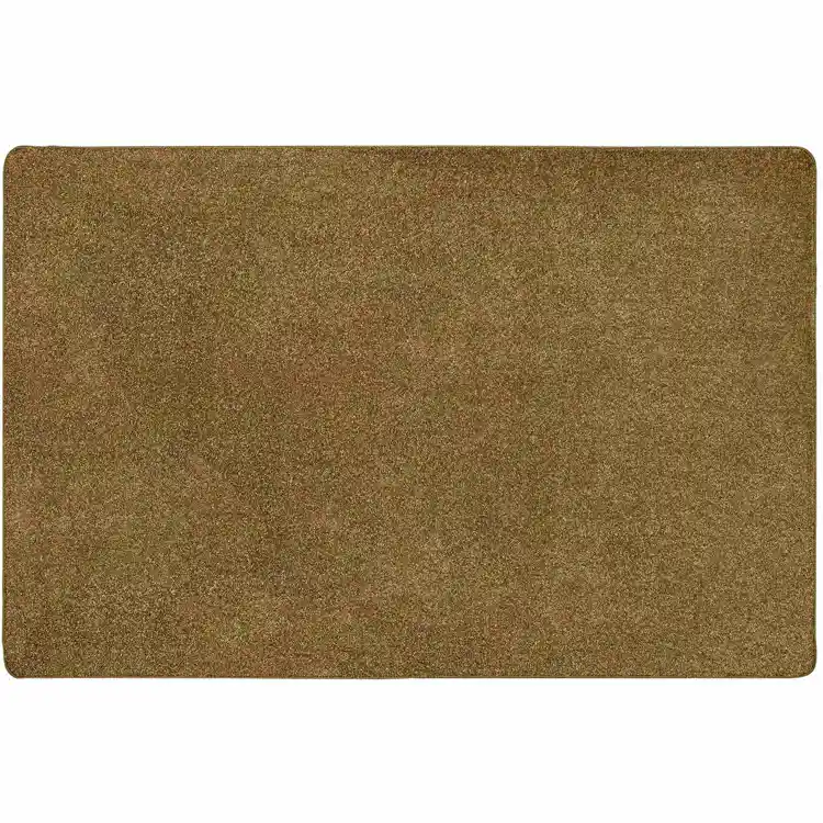 KIDplush™ Solids Rug, Sunset Sand, Rectangle 4' x 6'