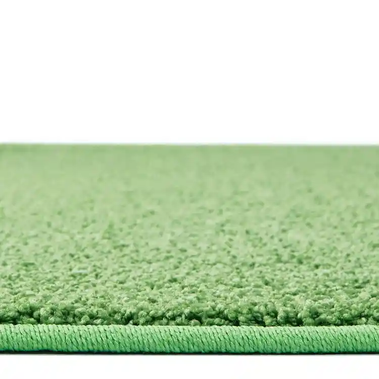 KIDplush™ Solids Rug, Limeaid, Rectangle 7'6"  x 12'