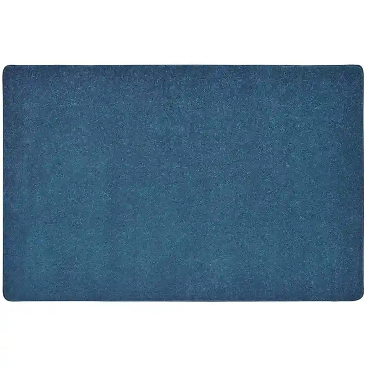 KIDplush™ Solids Rug, Pacific Blue, Rectangle 7'6"  x 12'