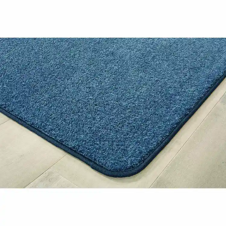 KIDplush™ Solids Rug, Pacific Blue, Rectangle 7'6"  x 12'