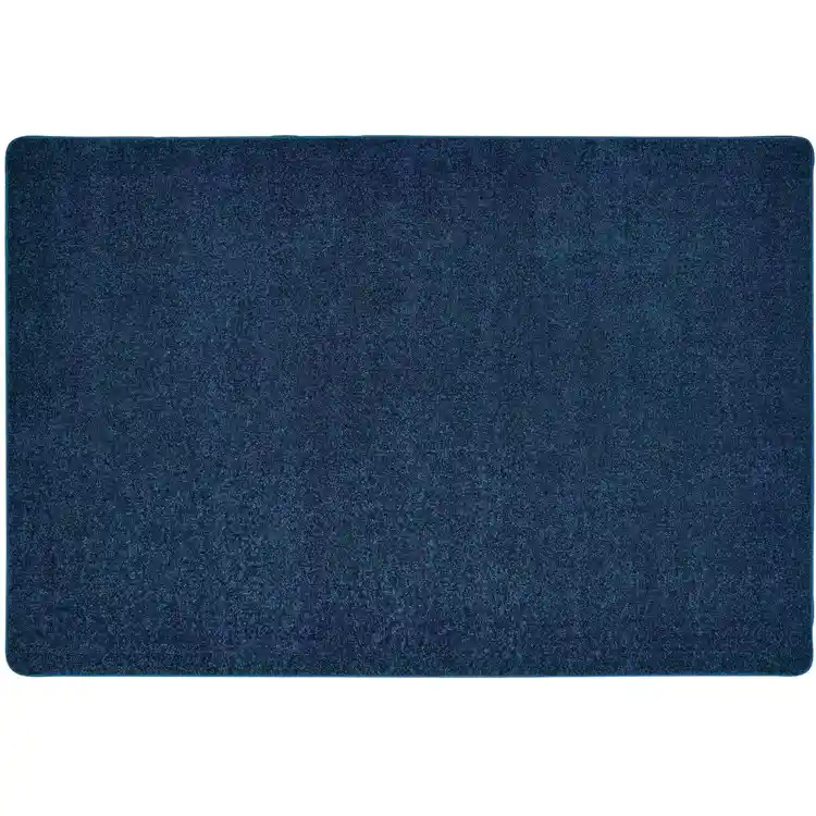 KIDplush™ Solids Rug, Deep Sea Blue, Rectangle 7'6"  x 12'