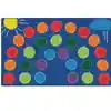 Rainbow Seating Classroom Rug, Rectangle 8'4" x 13'4"