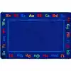 KID$ Value Plus Classroom Rugs™, Alphabet, Rectangle 7' 6" x 12'