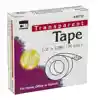 Transparent Tape, ½"W, Single Roll