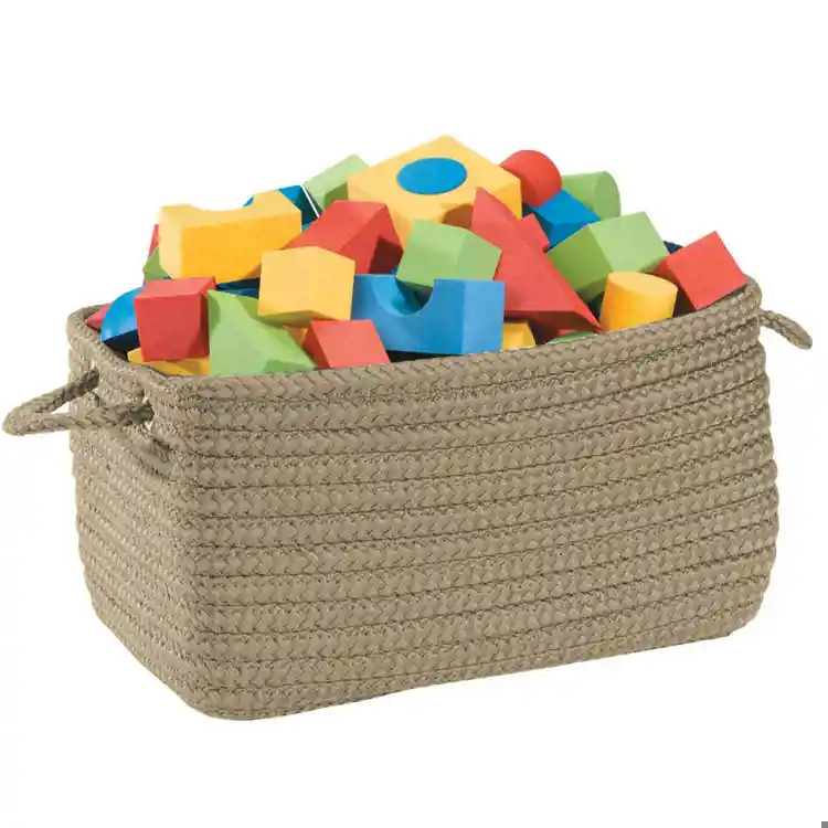 Becker's "Just Like Home" Braided Baskets, Tan