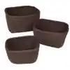 Becker's Nesting Baskets, Chocolate