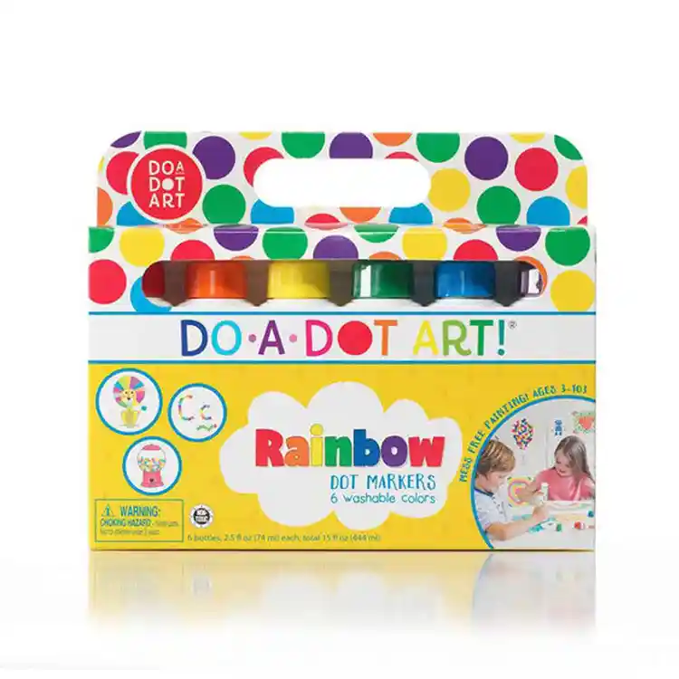 Do•a•Dot Art!™, Red, Yellow, Blue, Green, Orange, Purple