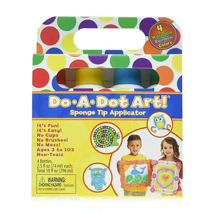 Do•a•Dot Art!™, Red, Yellow, Blue, Green