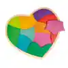 Heart Full of Colors Puzzle