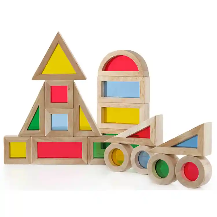 Junior Rainbow Blocks, 20 pcs