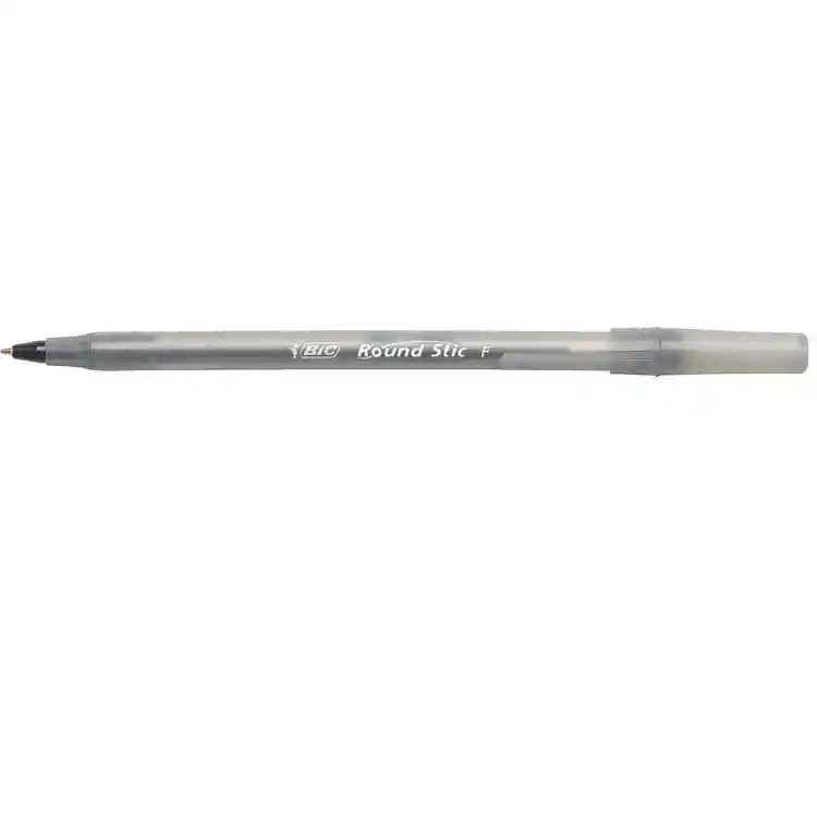 Bic® Fine Point Round Stic® Pens, Black