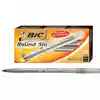 Bic® Medium Point Round Stic® Pens, Black