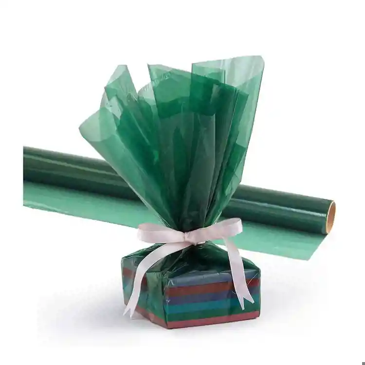 Cellophane Rolls, Green