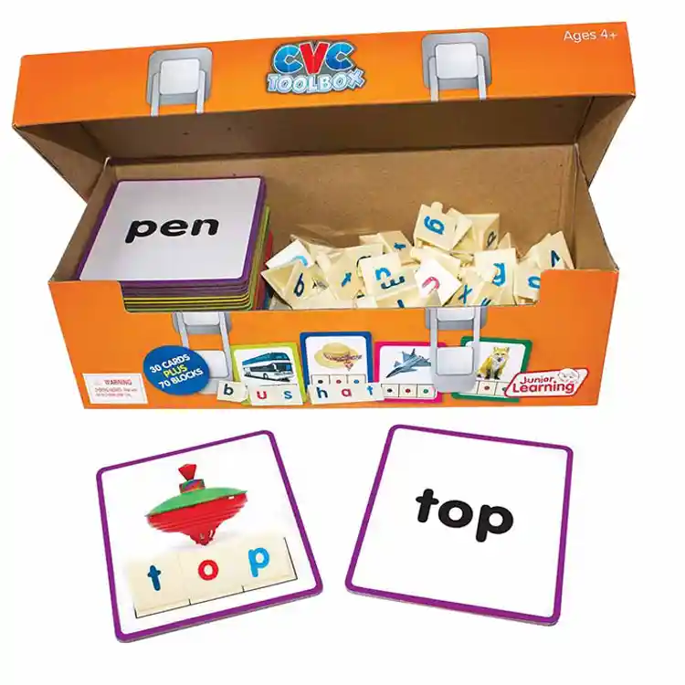 CVC Words Toolbox | Becker's School Supplies