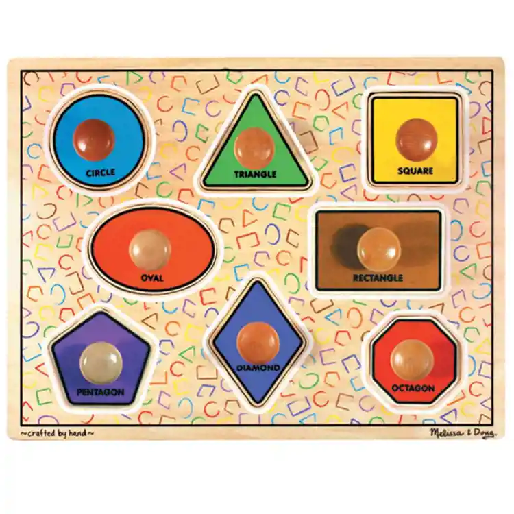 Shapes Jumbo Knob Puzzle