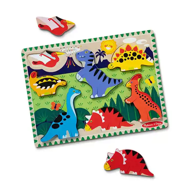 Melissa & Doug® Dinosaur Chunky Puzzle