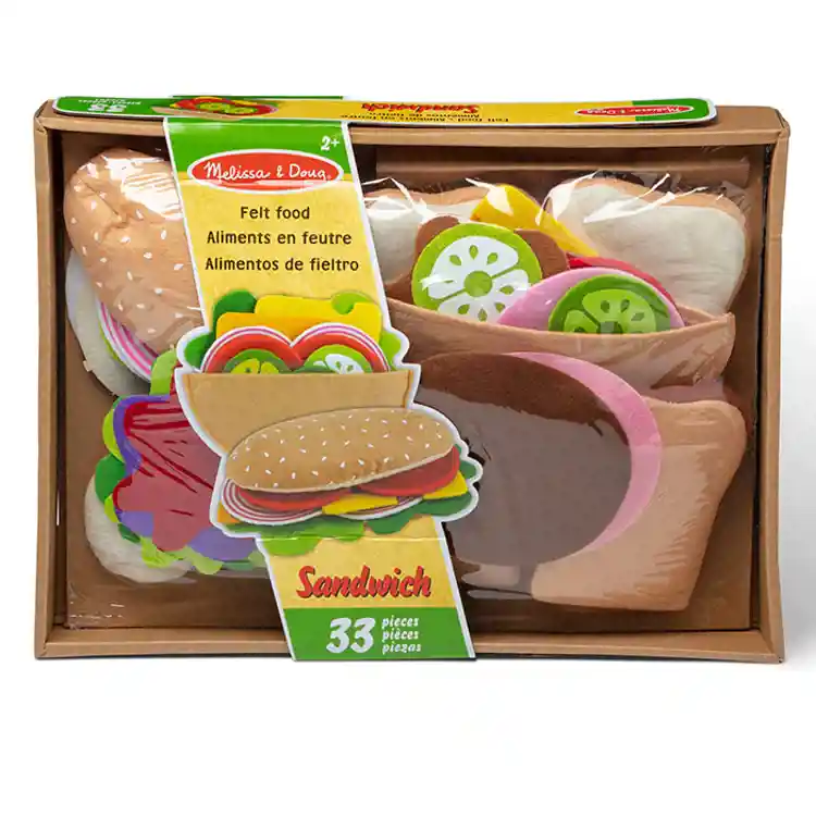 Melissa & Doug Felt Sandwich Play Set