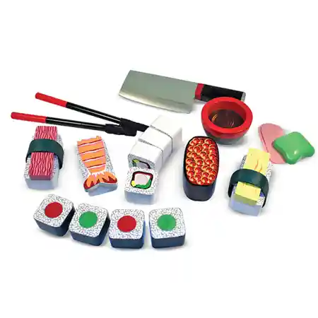 Melissa & Doug Wooden Sushi Slicing Play Set