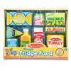 Wooden Fridge & Pantry Foods Set