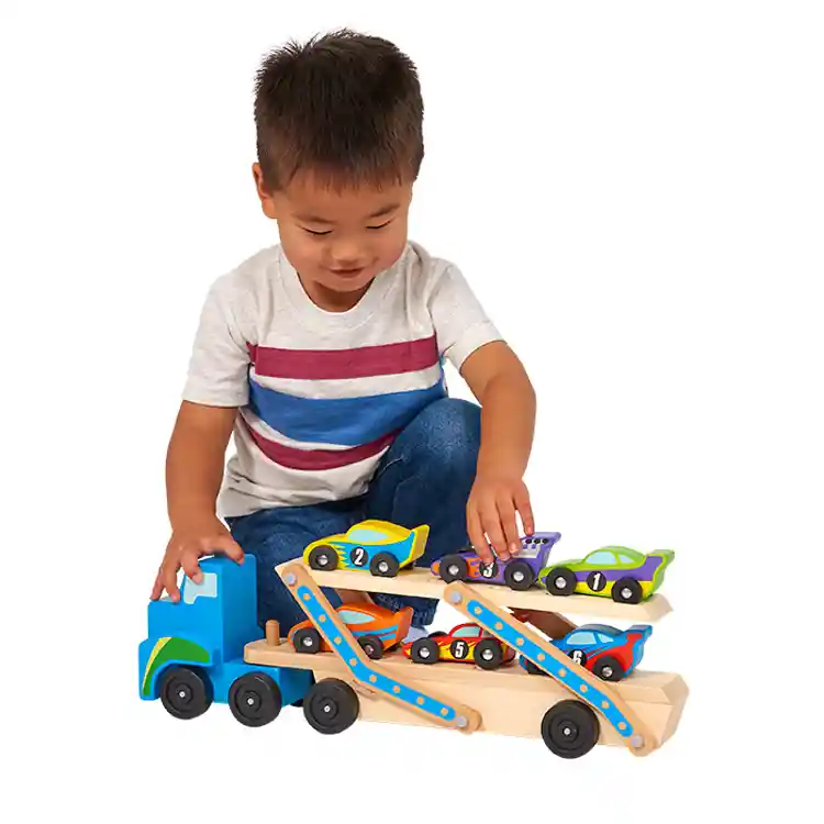 Melissa & Doug Mega Racecar Carrier