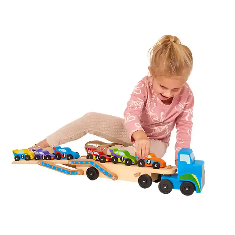 Melissa & Doug Mega Racecar Carrier