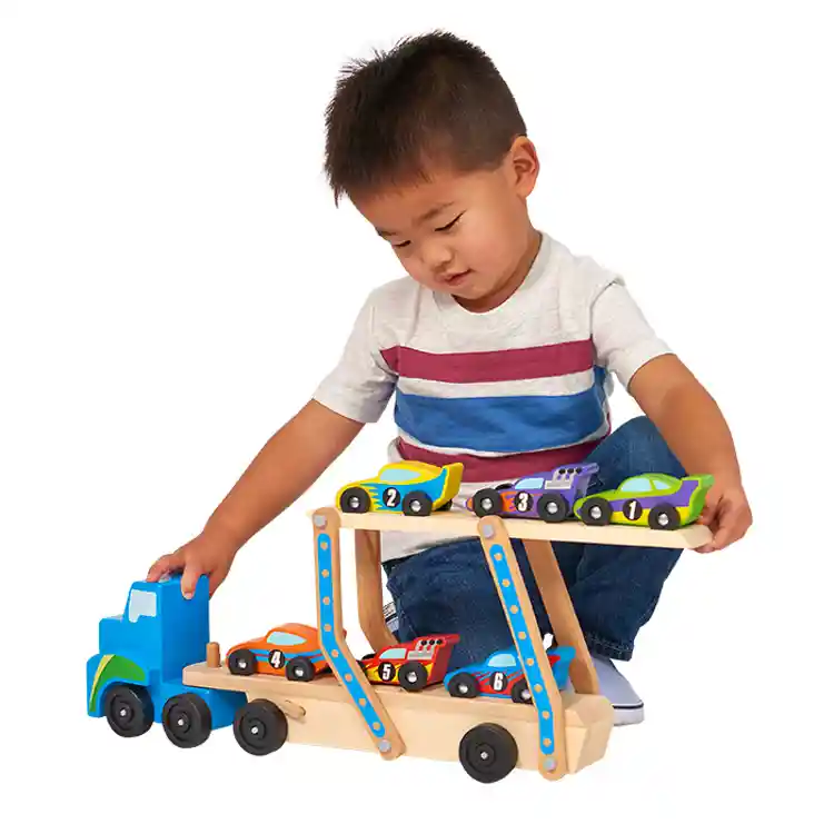 Melissa & Doug Mega Racecar Carrier