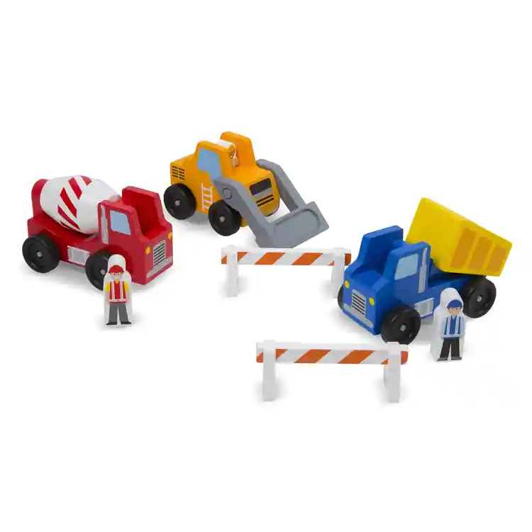 Melissa & Doug Construction Vehicle Set