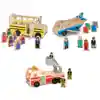 Melissa & Doug Wooden Transportation Sets