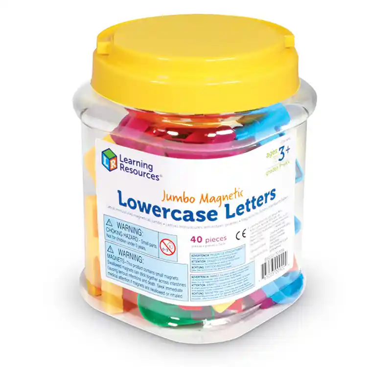 Jumbo Lowercase Magnetic Letters