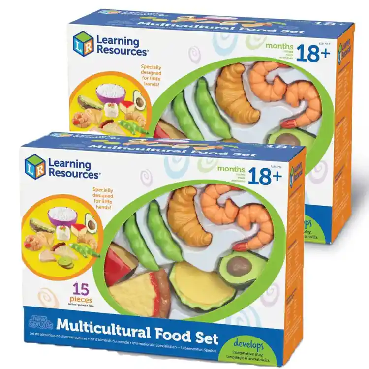 Sprouts Multicultural Food Set, 30 pcs